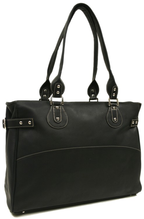 Buy Womens Leather Computer Laptop Tote Piel Leather 2758 Texas Business