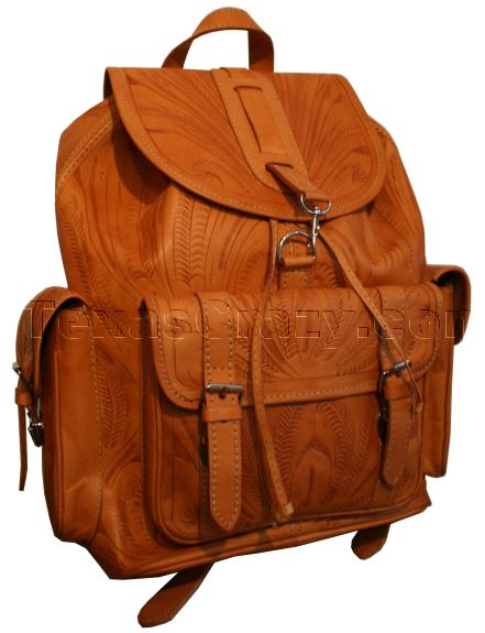 EXTRA LARGE Leather Backpack Travel Backpack Satchel. 