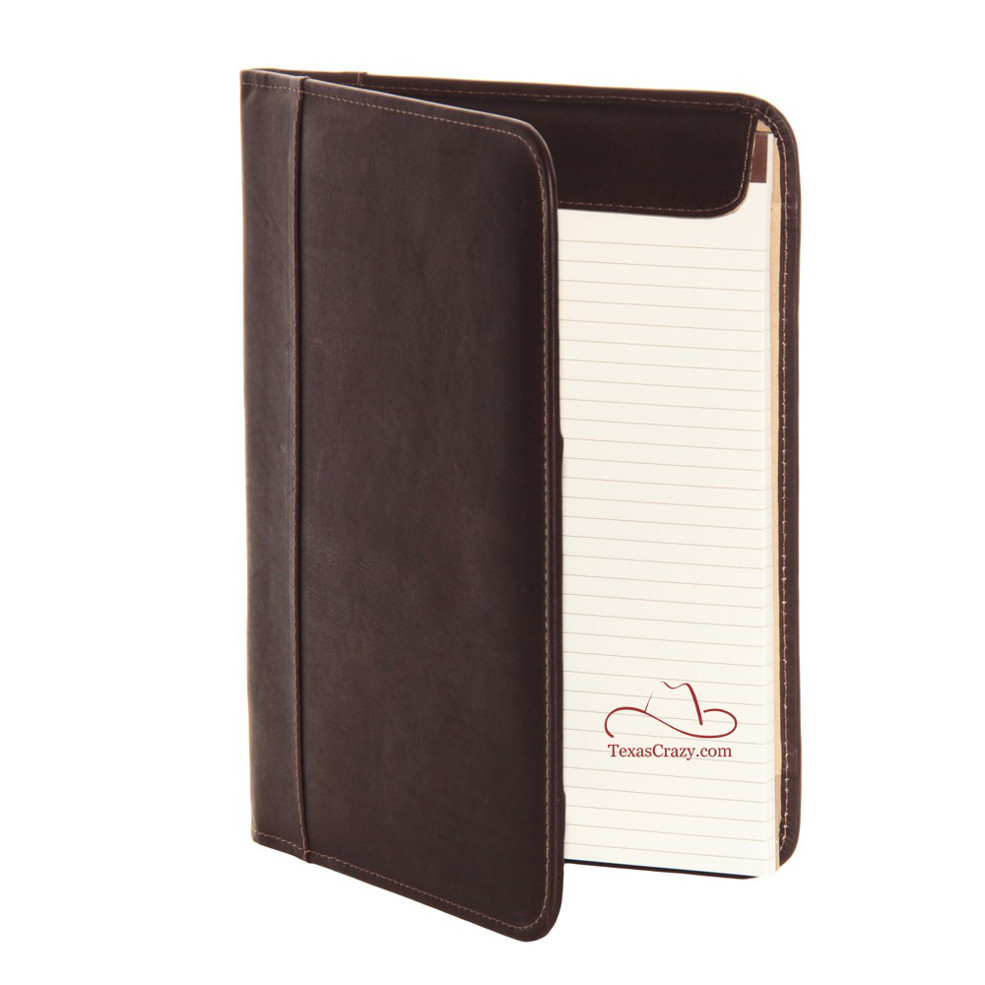 Buy Leather Texas Letter Notepad Padfolio Piel Leather 9238