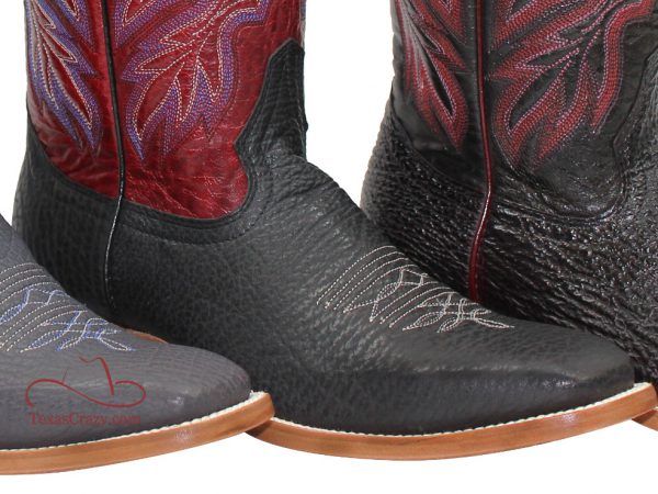 Texas Crazy | 3232-buffed-shark-western-boots-13-vamp