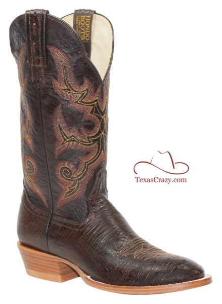 Texas Crazy | hondo-3218-smooth-ostrich-cowboy-boots-13-inch-f