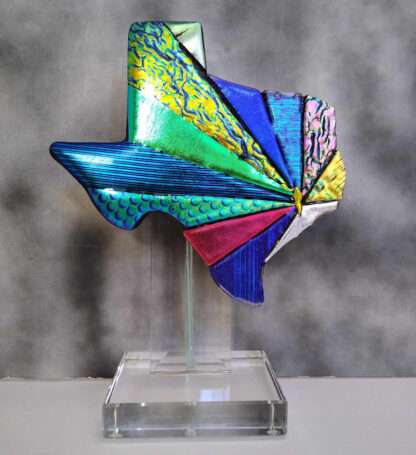 texas starburst art glass sculpture medium houston