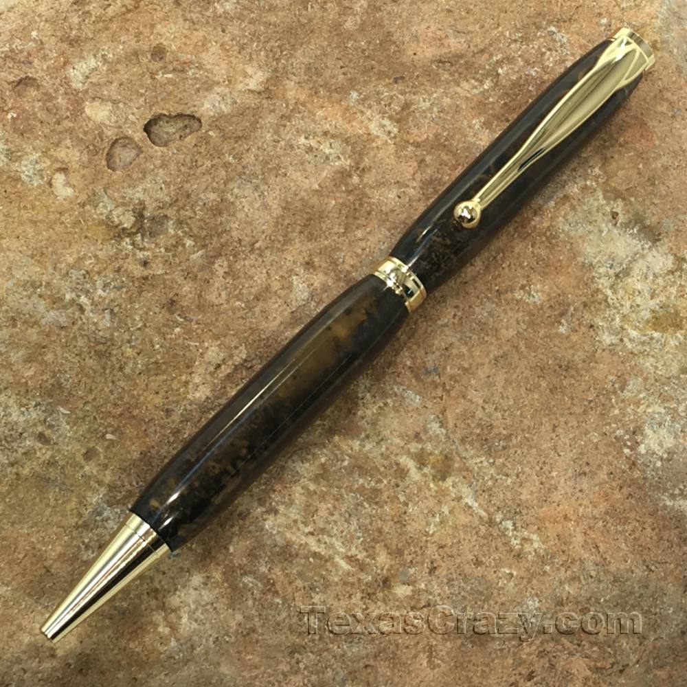 Crude Oil Gift Pen Slim Black Gold Oil Gas Industry Gifts