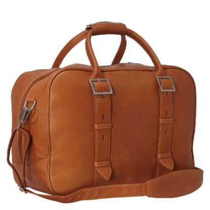 leather duffel carry on 3137 personalized