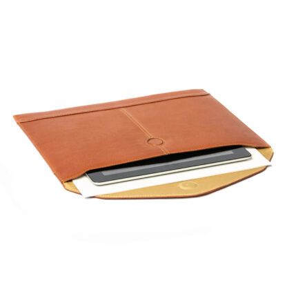 leather envelope 3099 flap open